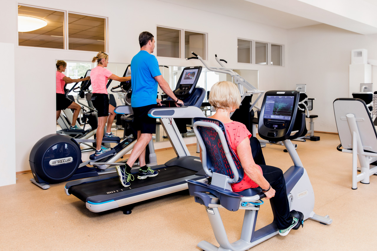 Ausdauertraining an den Precor Geräten