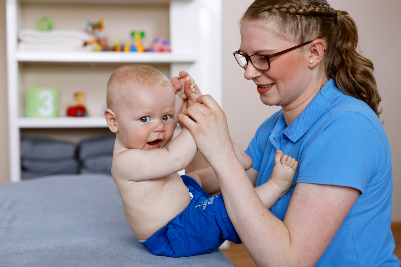 Physiotherapie auf neurophysiologischer Grundlage für Kinder