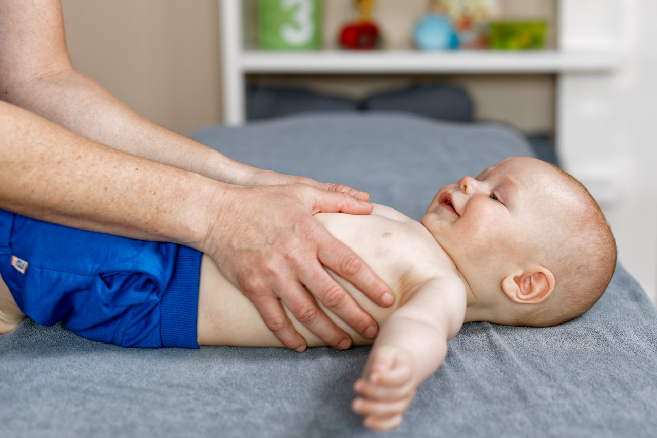 Osteopathische Behandlung bei Säuglingen